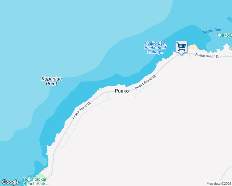 map of restaurants, bars, coffee shops, grocery stores, and more near 77 Puako Beach Drive in Waimea