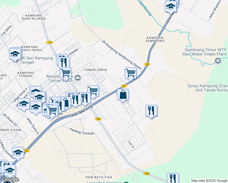 map of restaurants, bars, coffee shops, grocery stores, and more near in 
