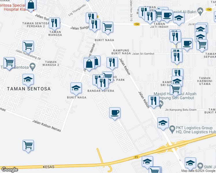 Jalan Kebun Nenas 1n Ks7 Klang Selangor Walk Score