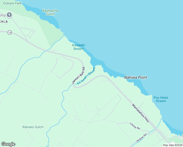 map of restaurants, bars, coffee shops, grocery stores, and more near 36-2850 Hawaii Belt Road in Kamuela