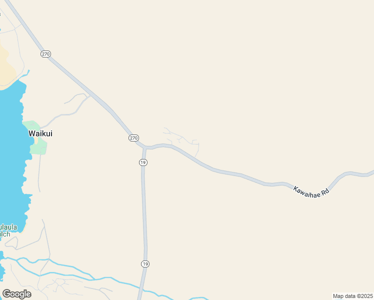 map of restaurants, bars, coffee shops, grocery stores, and more near 623275 L Hulukupuna Street in Waimea