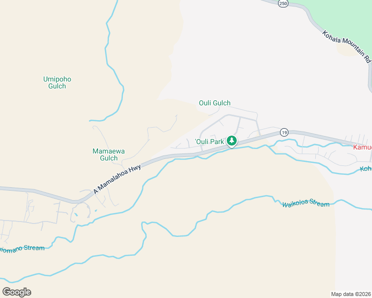 map of restaurants, bars, coffee shops, grocery stores, and more near 62-1144 Puahia Street in Waimea