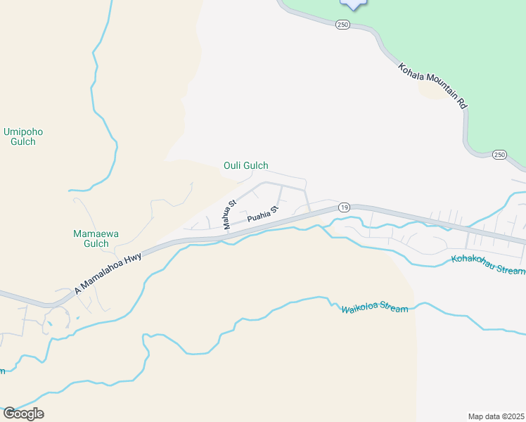 map of restaurants, bars, coffee shops, grocery stores, and more near 62-2010 Kahena Place in Waimea