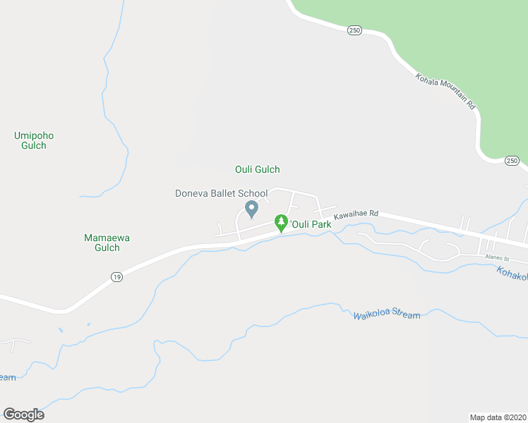 map of restaurants, bars, coffee shops, grocery stores, and more near 62-2010 Kahena Place in Waimea