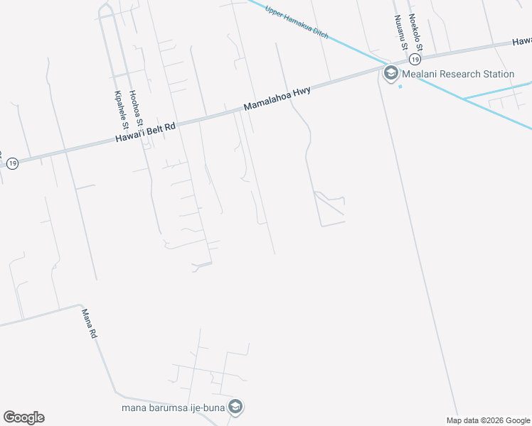 map of restaurants, bars, coffee shops, grocery stores, and more near 5100 Kalake Street in Waimea