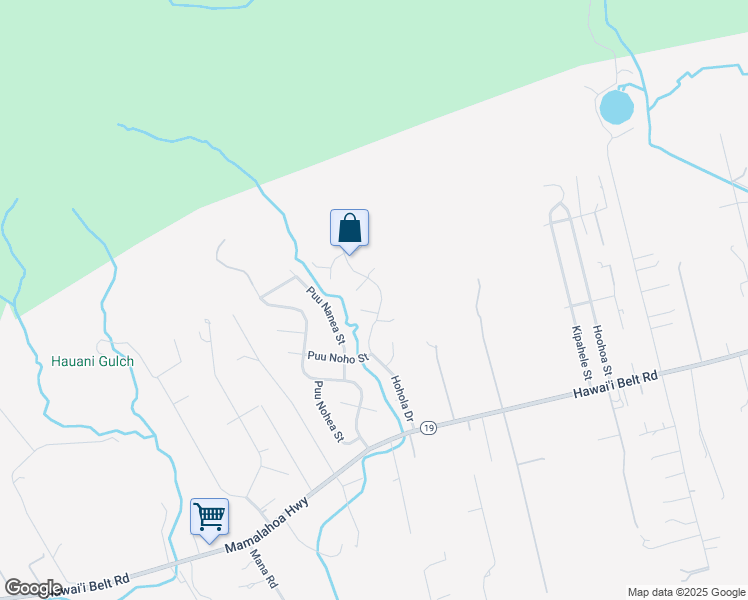 map of restaurants, bars, coffee shops, grocery stores, and more near 64-5283 Hohola Drive in Waimea