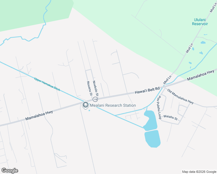 map of restaurants, bars, coffee shops, grocery stores, and more near 64-5226 Puanuanu Place in Waimea