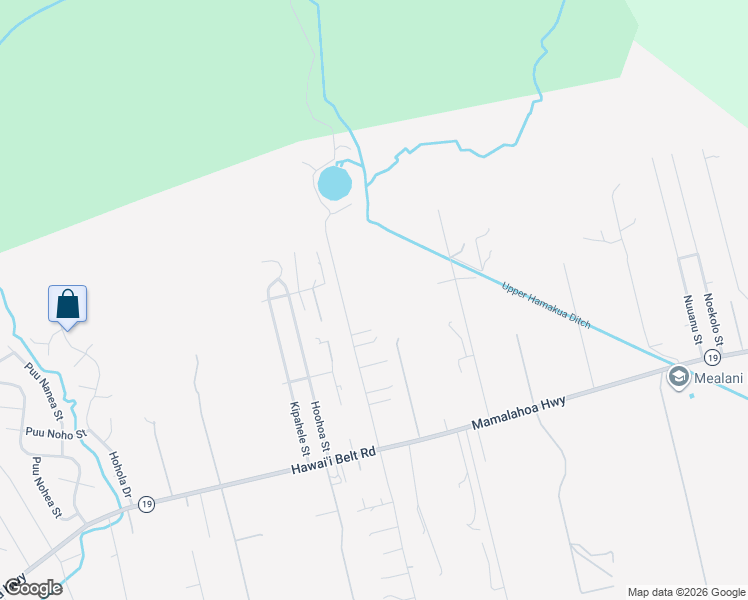 map of restaurants, bars, coffee shops, grocery stores, and more near 64-5272 White Road in Waimea