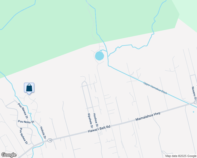 map of restaurants, bars, coffee shops, grocery stores, and more near 64-5307 White Road in Waimea