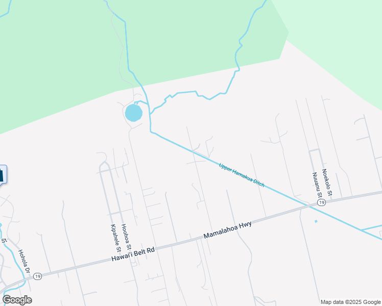 map of restaurants, bars, coffee shops, grocery stores, and more near 5291 Nani Waimea Street in Waimea