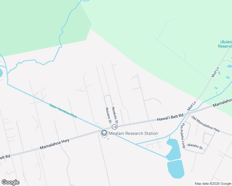 map of restaurants, bars, coffee shops, grocery stores, and more near 64-5278 Puanuanu Place in Waimea