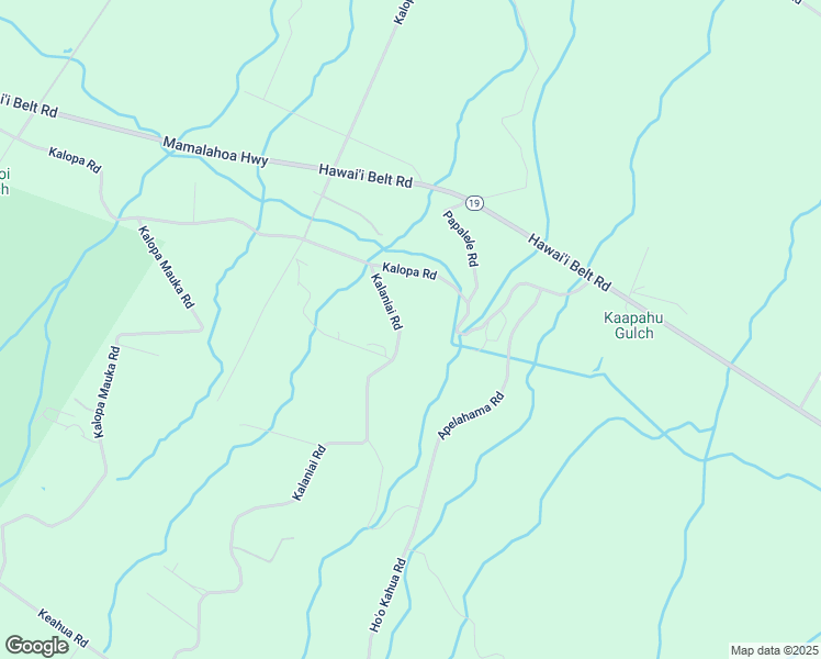 map of restaurants, bars, coffee shops, grocery stores, and more near 44-2383 Kalaniai Road in Honokaa