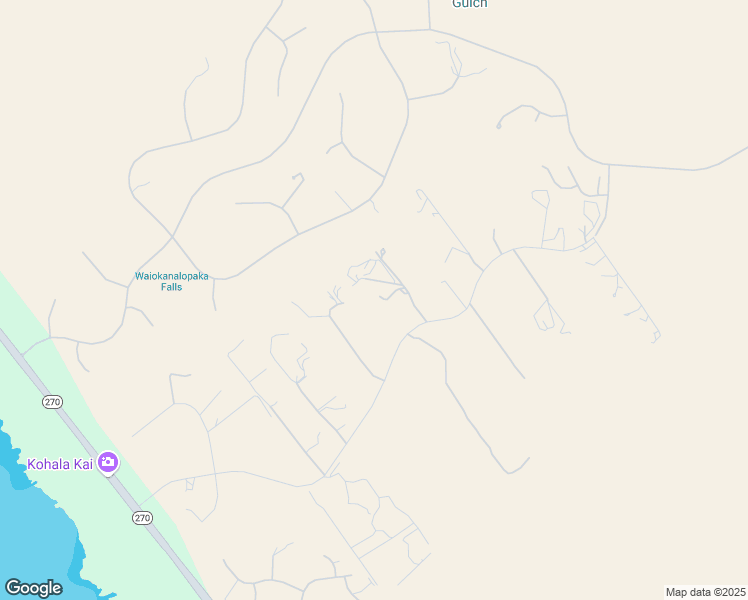 map of restaurants, bars, coffee shops, grocery stores, and more near 59-319 Iliahi Place in Waimea