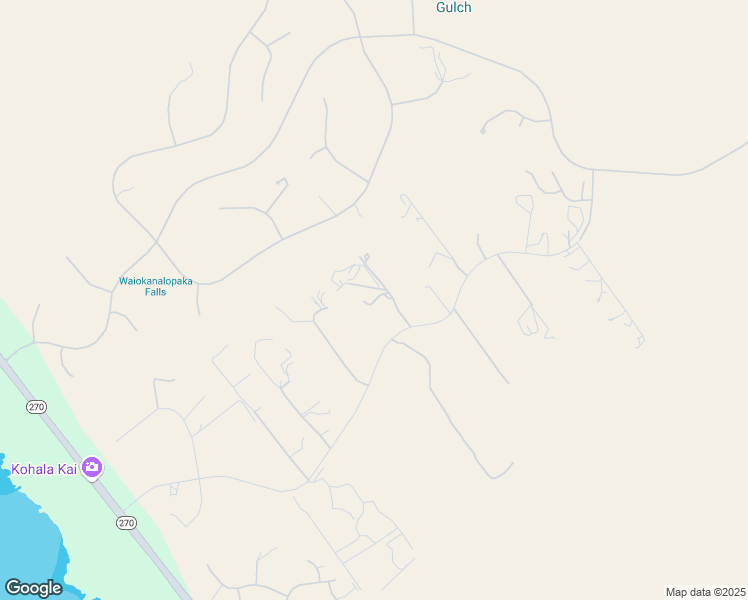 map of restaurants, bars, coffee shops, grocery stores, and more near 59-319 Iliahi Place in Waimea
