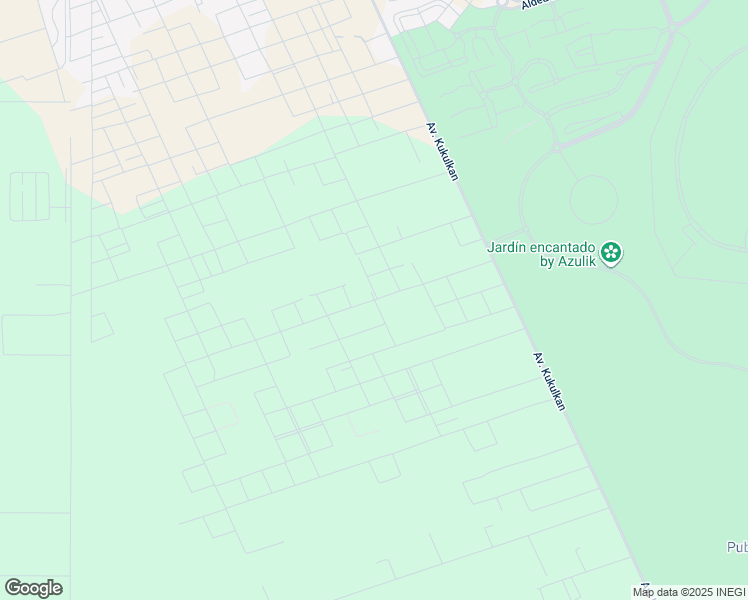 map of restaurants, bars, coffee shops, grocery stores, and more near Av. Guardianes Mayas in Tulum