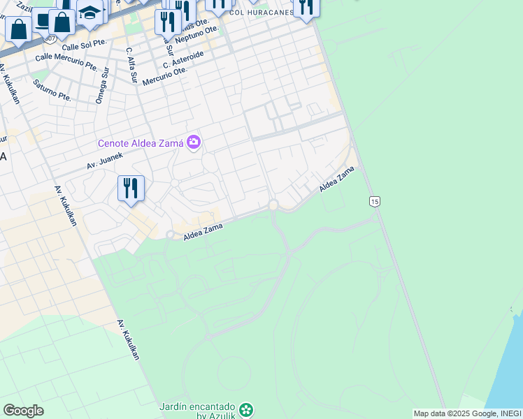 map of restaurants, bars, coffee shops, grocery stores, and more near in 