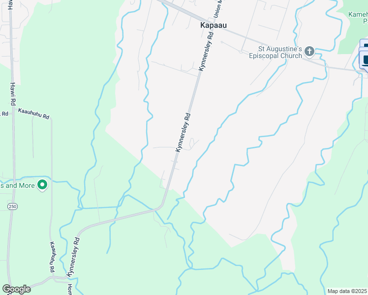 map of restaurants, bars, coffee shops, grocery stores, and more near 54-2406 Kynnersley Road in Kapaau