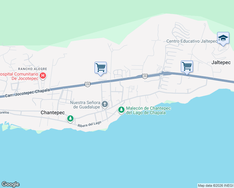 map of restaurants, bars, coffee shops, grocery stores, and more near in Chantepec