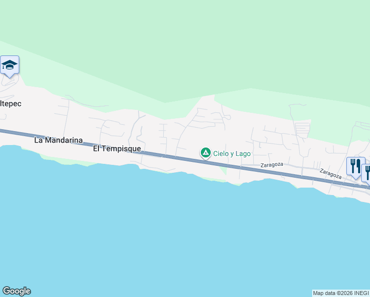 map of restaurants, bars, coffee shops, grocery stores, and more near in El Tempiske