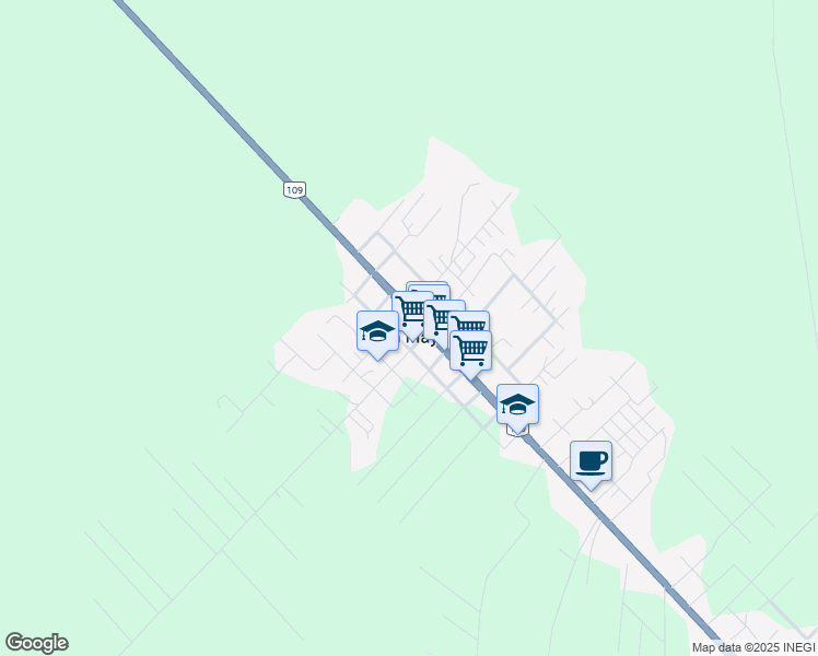 map of restaurants, bars, coffee shops, grocery stores, and more near in Francisco Uh May