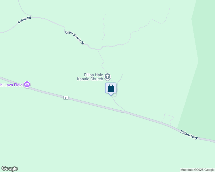 map of restaurants, bars, coffee shops, grocery stores, and more near 2480 Upper Kanaio Road in Kula