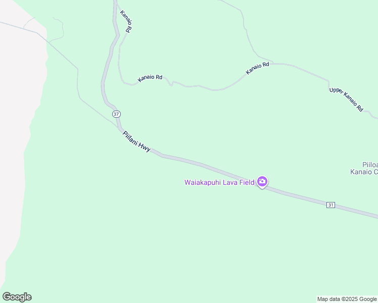 map of restaurants, bars, coffee shops, grocery stores, and more near Ulupalakua Road in Maui County