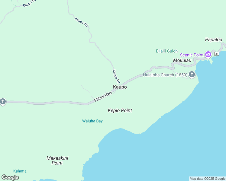 map of restaurants, bars, coffee shops, grocery stores, and more near 34-701 Piilani Highway in Kula