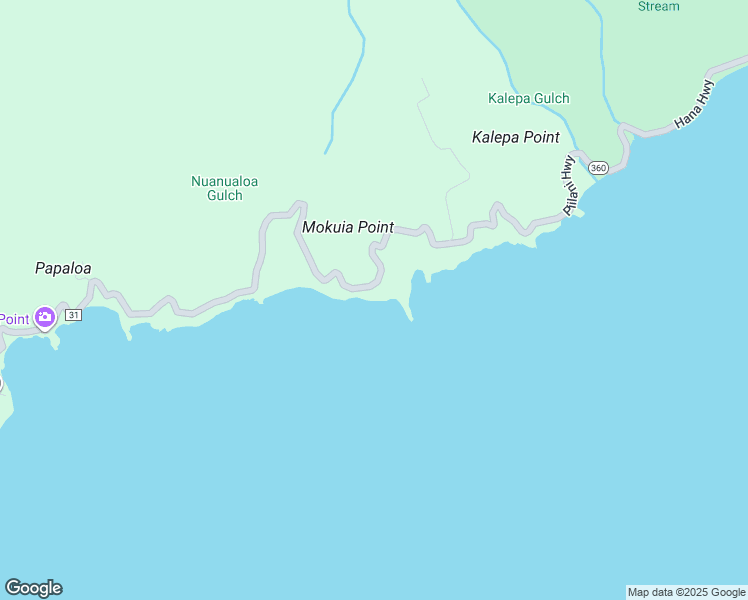 map of restaurants, bars, coffee shops, grocery stores, and more near 152 Hana Highway in Paia