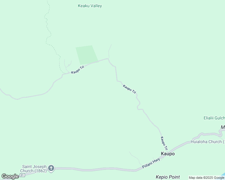 map of restaurants, bars, coffee shops, grocery stores, and more near 34861 Piilani (Kaupo Gap) Highway in Hana