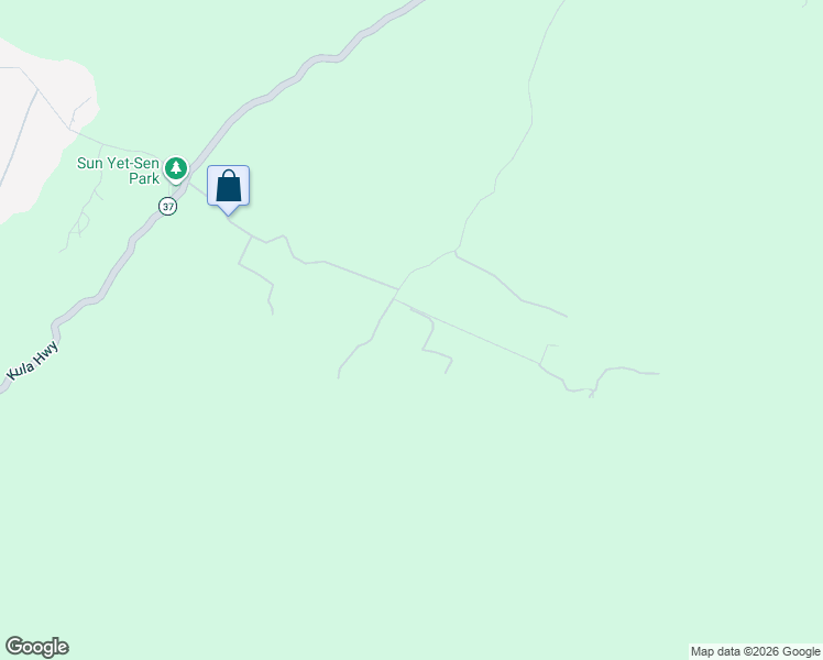 map of restaurants, bars, coffee shops, grocery stores, and more near 1565 Thompson Road in Kula