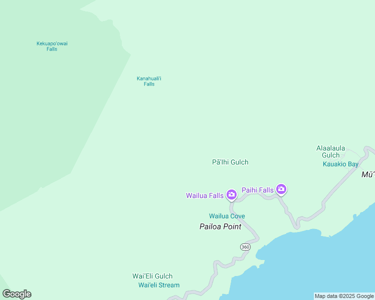 map of restaurants, bars, coffee shops, grocery stores, and more near 14-000 Hana Highway in Maui County