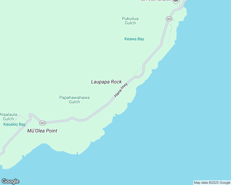 map of restaurants, bars, coffee shops, grocery stores, and more near 46-703 Hana Highway in Hana