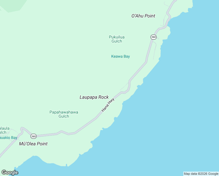 map of restaurants, bars, coffee shops, grocery stores, and more near 46885 Hana Highway in Hana