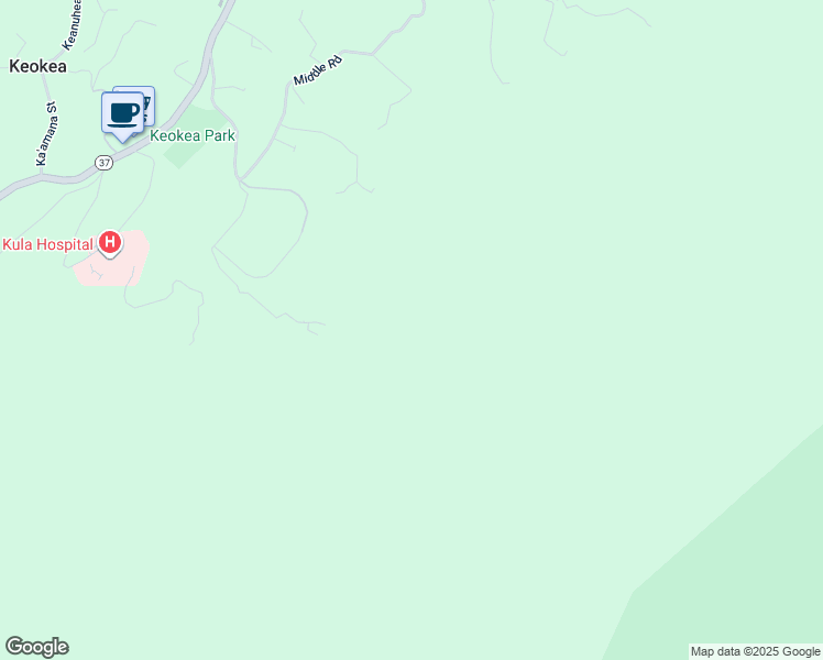 map of restaurants, bars, coffee shops, grocery stores, and more near 125 Laumania Road in Kula