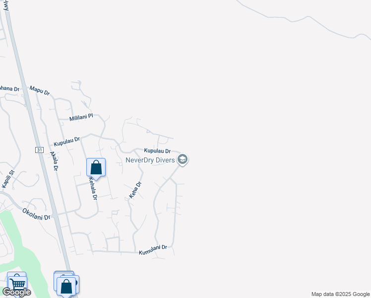 map of restaurants, bars, coffee shops, grocery stores, and more near 849 Kupulau Drive in Kihei