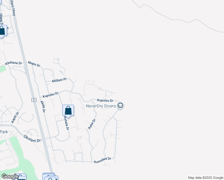 map of restaurants, bars, coffee shops, grocery stores, and more near 200 Kaimanu Place in Kihei
