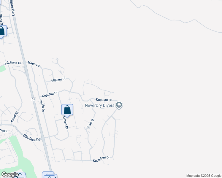 map of restaurants, bars, coffee shops, grocery stores, and more near 200 Kaimanu Place in Kihei
