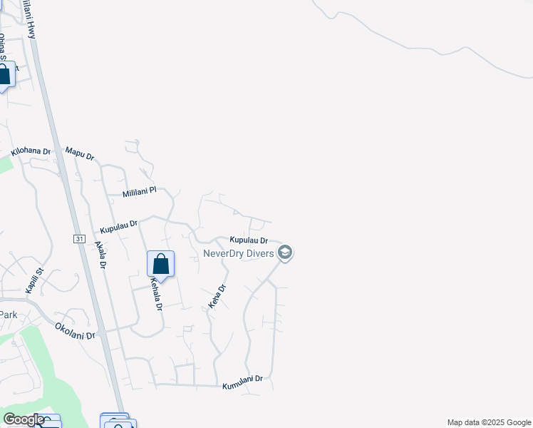 map of restaurants, bars, coffee shops, grocery stores, and more near 200 Kaimanu Place in Kihei