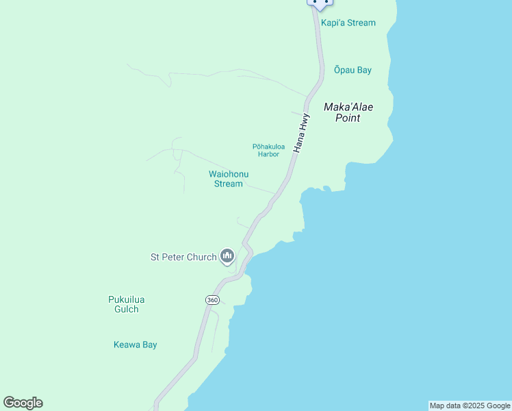 map of restaurants, bars, coffee shops, grocery stores, and more near 6900 Hana Highway in Maui County