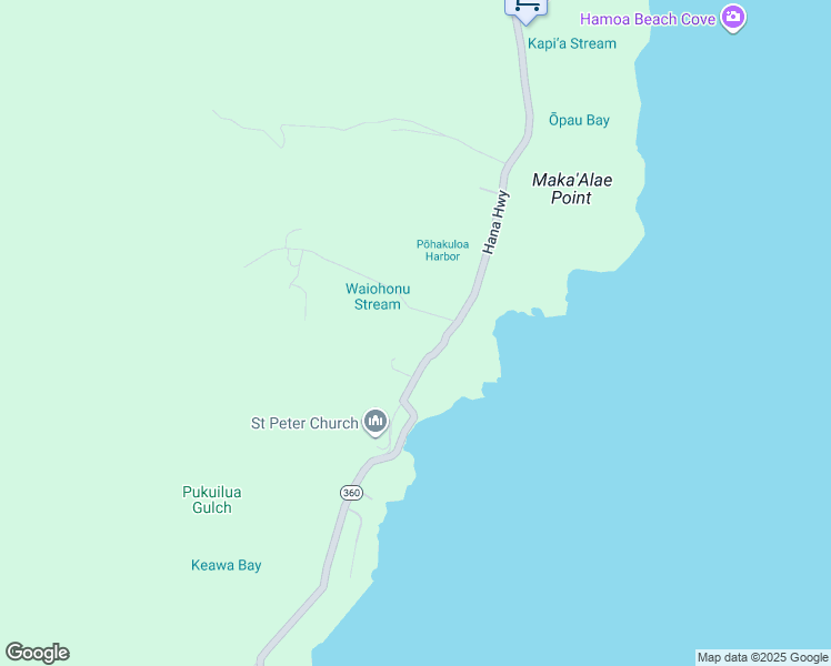map of restaurants, bars, coffee shops, grocery stores, and more near 6900 Hana Highway in Maui County