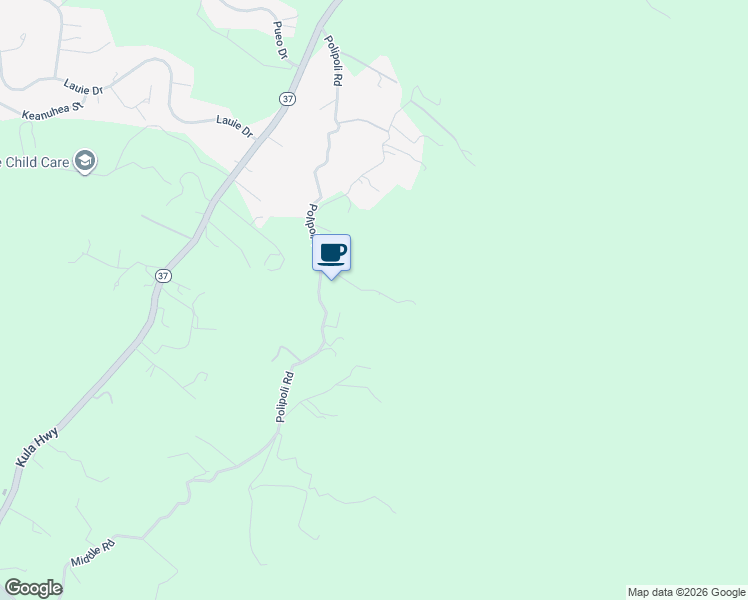 map of restaurants, bars, coffee shops, grocery stores, and more near 120 Pilikino Place in Kula