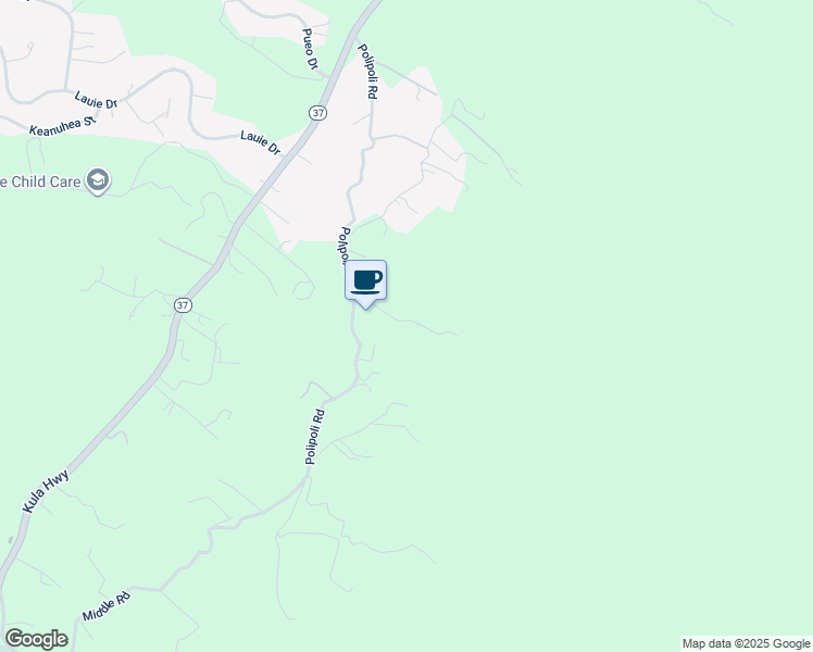 map of restaurants, bars, coffee shops, grocery stores, and more near 120 Pilikino Place in Kula