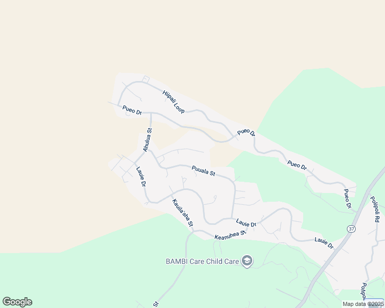 map of restaurants, bars, coffee shops, grocery stores, and more near 112 Kahilinaenae Place in Kula