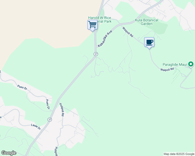 map of restaurants, bars, coffee shops, grocery stores, and more near 80 Mauds Place in Kula