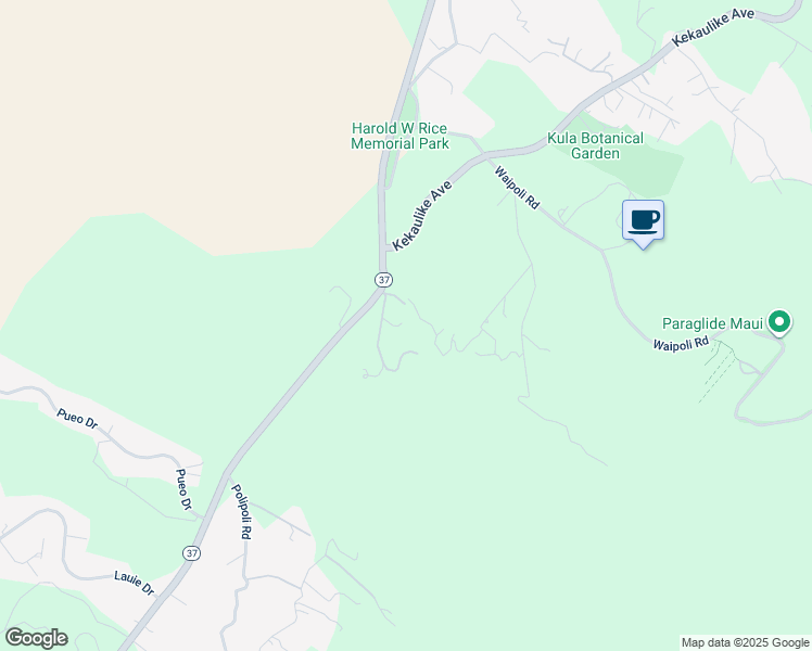 map of restaurants, bars, coffee shops, grocery stores, and more near 45 Mauds Place in Kula
