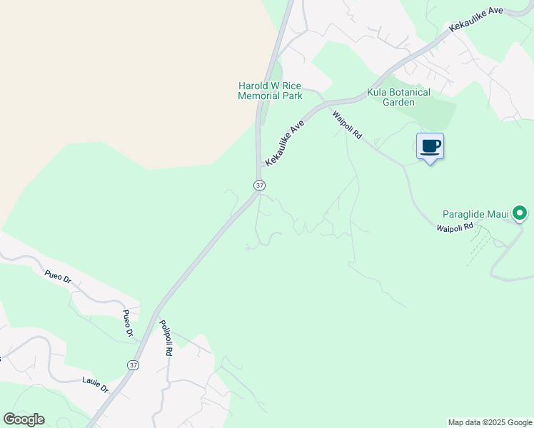 map of restaurants, bars, coffee shops, grocery stores, and more near 45 Mauds Place in Kula