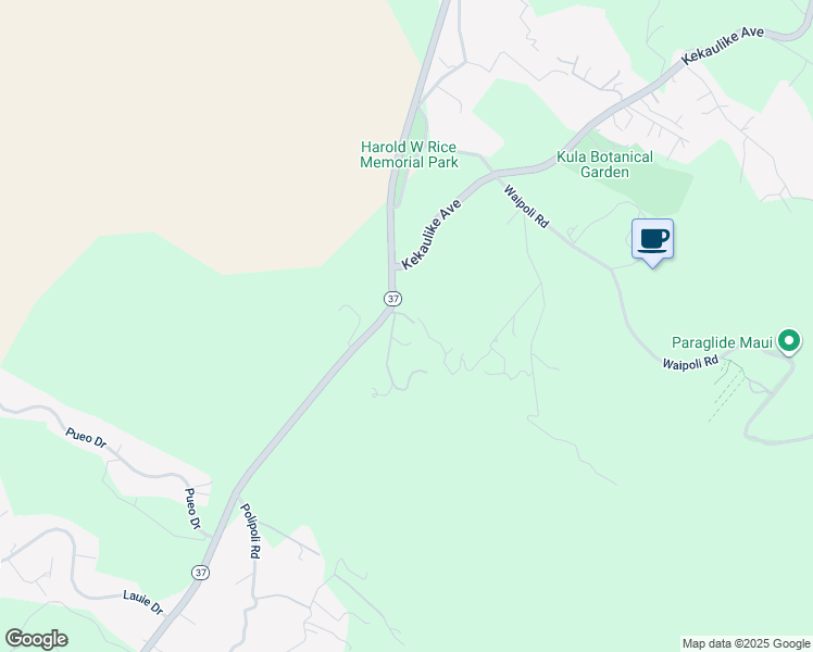 map of restaurants, bars, coffee shops, grocery stores, and more near 23 Mauds Place in Kula