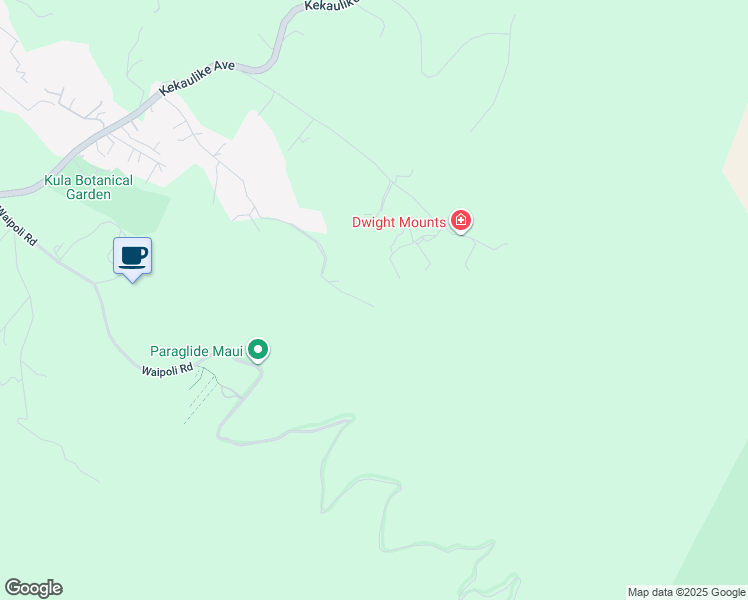 map of restaurants, bars, coffee shops, grocery stores, and more near 745 Alae Road in Kula