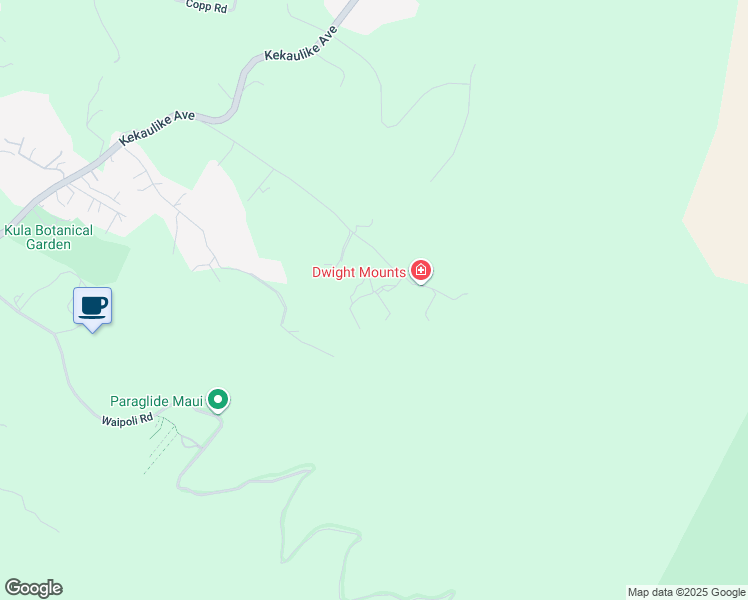 map of restaurants, bars, coffee shops, grocery stores, and more near 762 Waiakoa Road in Kula
