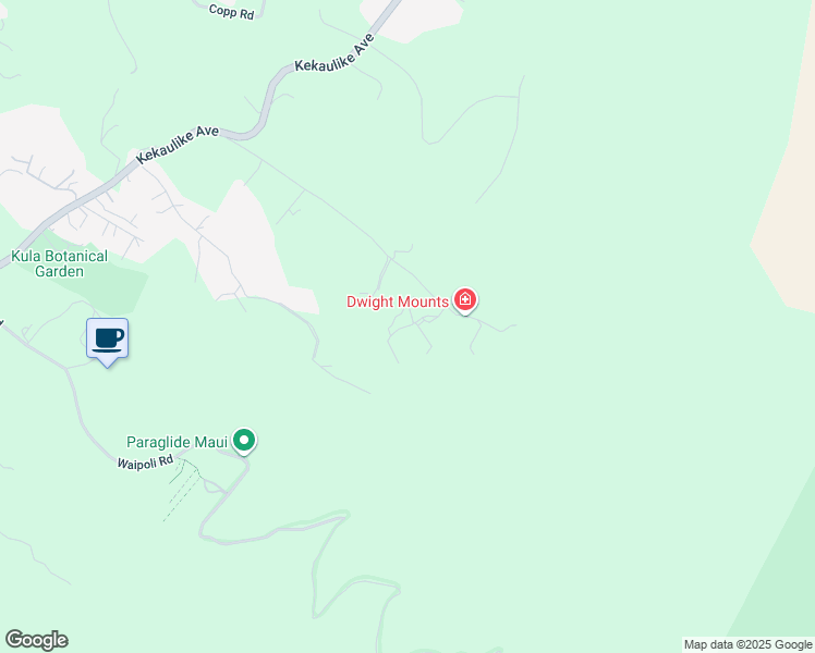 map of restaurants, bars, coffee shops, grocery stores, and more near 762 Waiakoa Road in Kula